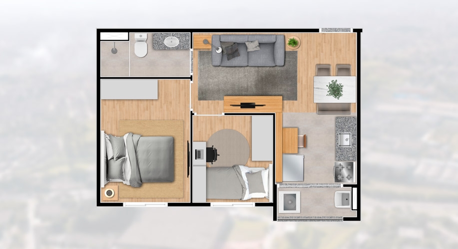  - Projeto residencial de grande porte